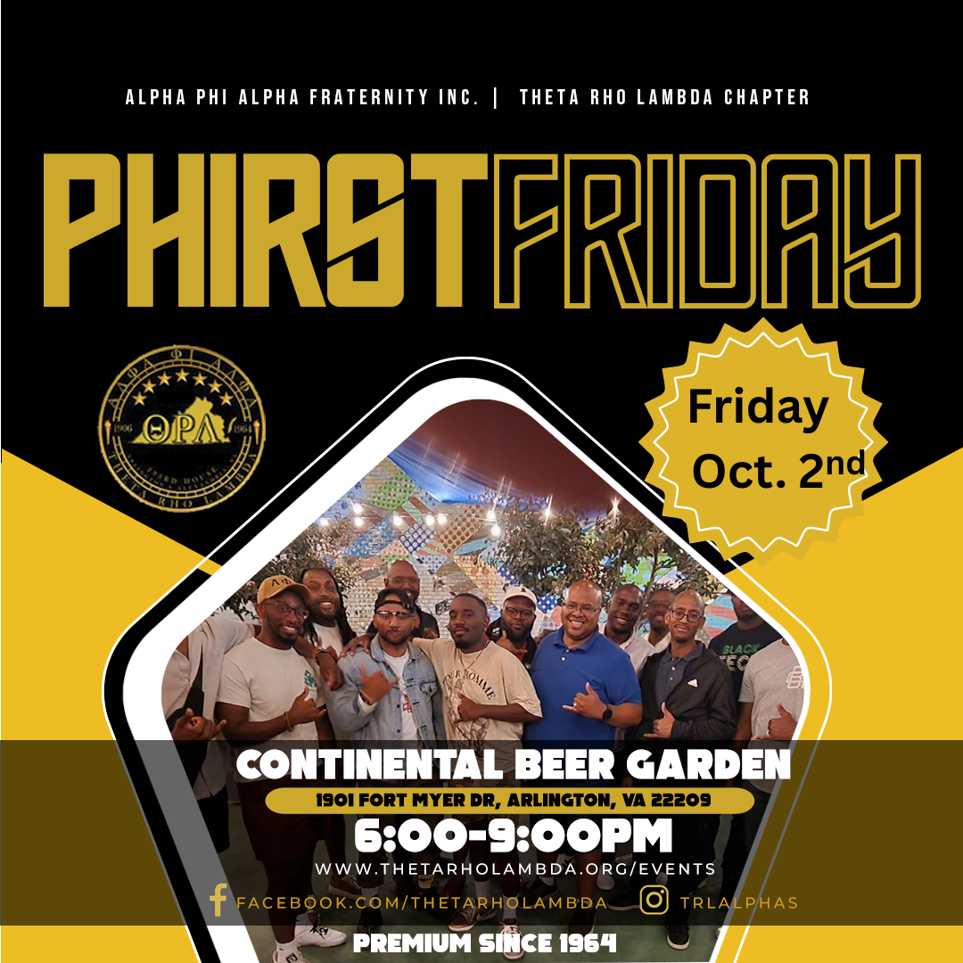 Phirst Friday Happy Hour